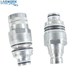 Male &Female Flat Face Coupler Kit For Bobcat T140 T180 S150 S160 S175 S185 S205