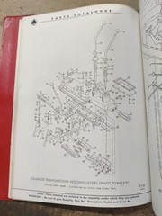 Cleveland Trencher Model H320 Parts & Instruction Book S/N 325300