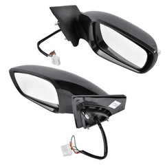 2x Power Mirrors Manual Folding & Heated & Turn Signal Fit for Hyundai Sonata 2.