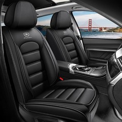 2 Seat Covers Front Only for Sonic 2012-2020 Classic Black