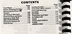 Case David Brown 1290 1390 Tractor Operators Manual Owners Book Maintenance