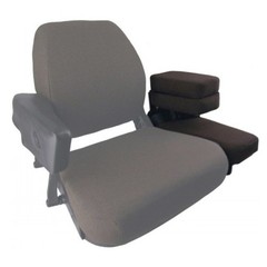 Dark Brown Instructional Seat Fits John Deere 3055, 3140, 3150, 3155, 3255, 4030