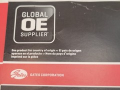 Gates B87 V-Belt 21/32″x90″ Universal A-Section V-Drive HVAC Compressor Industri