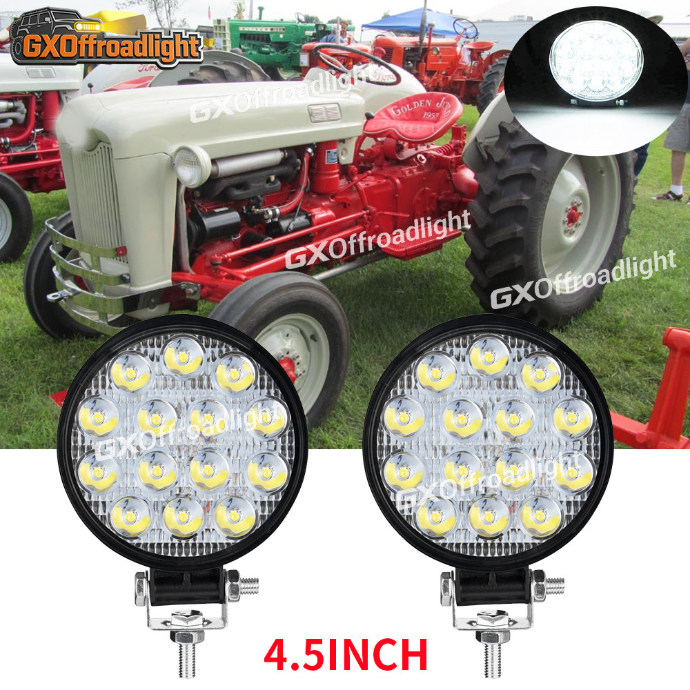 Fit Ford Tractor 2N9N 8N 600 800 NAA 310066F LED Headlight 4” LED Work light