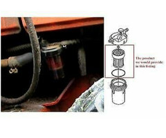 Fuel Filter Assembly 6A320-58862 W/ 2pc 58830 Filter Element for Kubota B Series