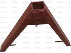 Implement Mounting Bracket for A-Frame Design Quick Hitch System Cat. 1/2/3 fits