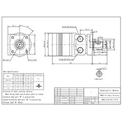 Light Machinery Equipment Wheel Motor Hydraulic Motor Hydraulic Wheel Motor NEW