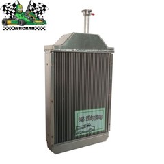 2-Rows Aluminum Tractor Radiator Fit Massey Ferguson 255 Diesel OE# 531982M94