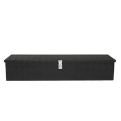 50″Aluminum Five Pattern Toolbox Single Lock Black