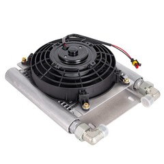 For H12/QH12Mini Excavator Attachment AGT Radiator Plus Hydraulic Oil Cooler Fan