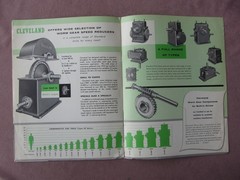 1956 Advertising Booklet * Why Cleveland Worm Gear * Cleveland Story w Letter