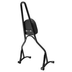 Rear Sissy Bar Passenger Backrest Pad For Harley Sportster XL883 1200 04-22