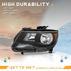 Factory OE Style Headlights 2015-2022 Chevy Colorado 4-Door Extra Cab Pair