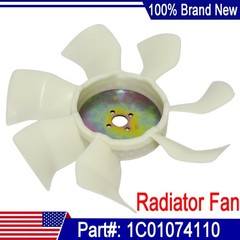 Radiator Fan 1C010-74110 For Kubota V3300 V3600 V3800 M105SC M6800 M8200 Engines