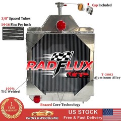 #D89103 #D77843 Radiator For Case/IH 580C 584C 586C 585C Backhoe Loader Aluminum