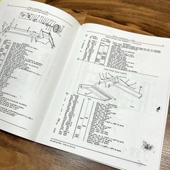 Operators Manual Parts Catalog Set for John Deere 14T Square Baler Service Book