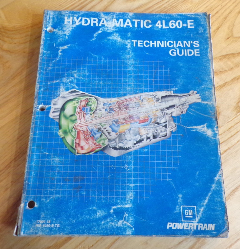 GM Hydramatic 4L60-E Transmission Service Manual Original Book Technicians guide