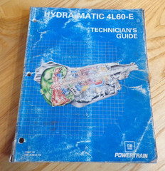 GM Hydramatic 4L60-E Transmission Service Manual Original Book Technicians guide