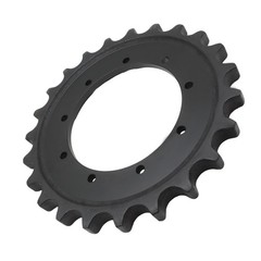 For Kubota KX121-2 KX121-3 Black Drive Sprocket 2PC 9 Holes 23 Teeth RD11814433