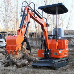 Mini Excavator 2000lb 13.5HP Briggs & Stratton Engine Micro Crawler Digger