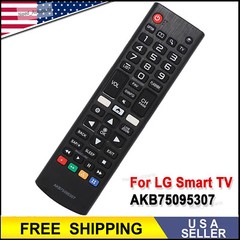 Replacement Remote Control For LG TV LCD LED HDTV Smart 4K UHD HD AKB75095307