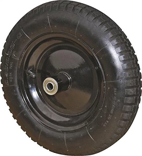 Rocky Mountain Goods Wheelbarrow Wheel 16″ Air Filled – for 6 & 8 Cubic