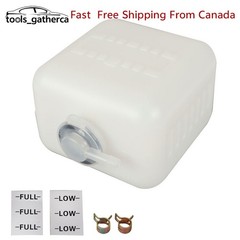 For Coolant Reservoir With Bracket In Kubota 1PC Overflow Coolant Bottle