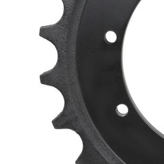 For Kubota KX121-2 KX121-3 Black Drive Sprocket 2PC 9 Holes 23 Teeth RD11814433