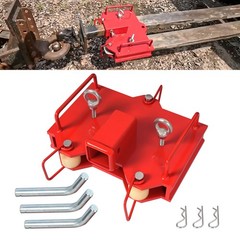Forklift Trailer Hitch Receiver 2” Tow Hitch Attachments for Dual Pallet Fork