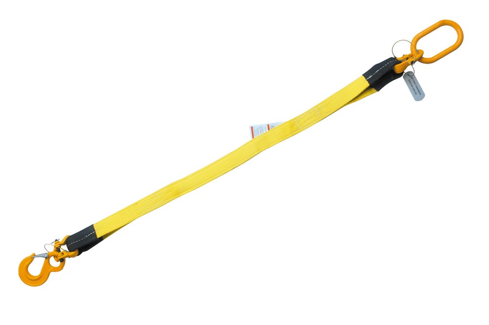 2″x4′ Nylon Bridle Sling 2 Ply with Sling Hook Single Leg
