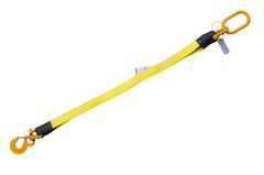 2″x4′ Nylon Bridle Sling 2 Ply with Sling Hook Single Leg