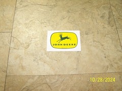John Deere Chainsaw & Many Other Uses Yellow/Green Decal