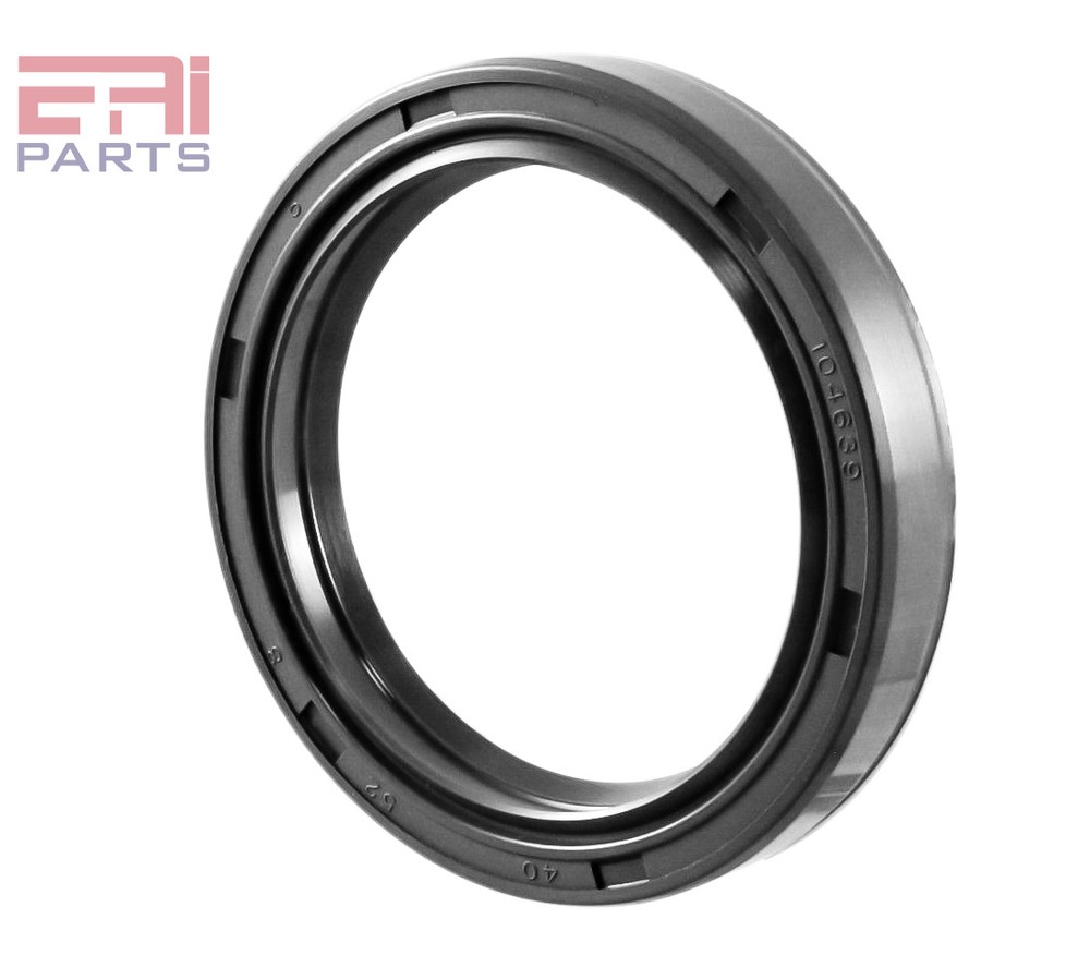 EAI Metric Oil Shaft Seal 40X52X8mm Dust Grease Seal TC Double Lip w/ Spring