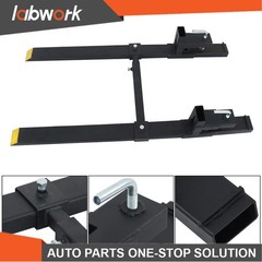 Labwork 60″ 4000lbs Pallet Forks Clamp on Tractor Forks Adjustable Bucket Forks