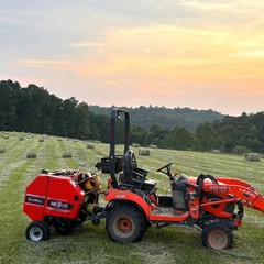 MechMaxx Hay Baler & Hay Rake Tedder & Disc Mower Bundle, HB3120, HT100, DM6