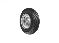 Wheelbarrow Wheel 480X400-8 Pneumatic Tire 6″ Hub 5/8″ Bearing