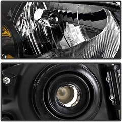 2004-2006 Nissan Sentra Black Housing Replacement Headlights Driver Passenger