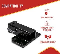 Bolt-On Receiver Hitch for 2″ Transformer Tractor Hitch Towing Capacity 2500lbs