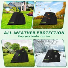 Cabbed Skid Steer Cover – 600D Rain,Snow,UV,Protection Full Skid Steer Cover …