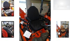 Kubota Seat Covers Black Endura for L3240 L3560 L3940 BX2370 BX23S BX25D Cust…