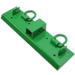 Bolt-on Grab Hooks D Rings 2″ Receiver For John Deere Tractor Compact Tractor