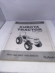 MX5000 Diesel Tractor Operator Maint Instruction Manual Kubota MX5000 2WD & 4WD