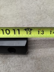 Auger Adapter Conversion Heavy Duty 2-9/16 inch Female Round to 2″ Male Hex