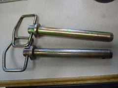3/4 X 6″ HITCH PIN YELLOW ZINK LOT OF 2 “FREE SHIPPING”