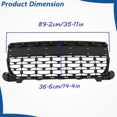 Matte Black Front Bumper Grille Upper Honeycomb Maverick 2022-2023 NZ6Z8200CA