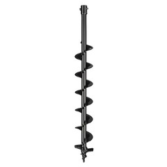 Yescom 4″ Earth Auger Bit Bulb Planter Fence Post Spiral Hole Digger Gardening