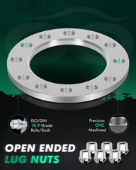 4Pcs 0.5in 6×5.5 108mm Wheel Spacers 6Lug 1/2 Studs Chevy Tahoe K1500