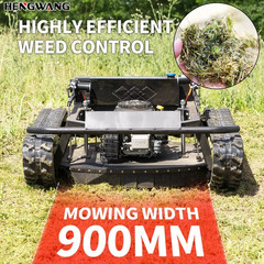 New 22 hp remote control off-road tank lawn mower with adjustable mowing height