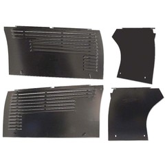 OLS015 Oliver 60 Rowcrop 4 Piece Engine Panel Set Fits Cockshutt