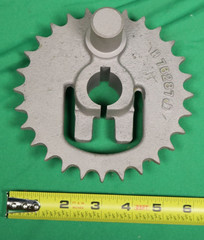 Used OEM John Deere H76287 Shoe Driven Combine 28 Tooth Sprocket